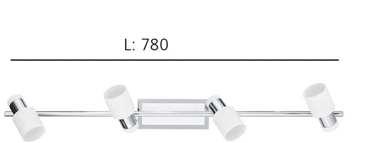 Load image into Gallery viewer, Projector de Tecto Eglo LED Davida x4 92087