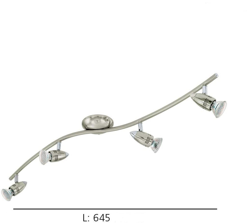 Load image into Gallery viewer, Projectores Eglo Magnum LED 4 Focos 92644