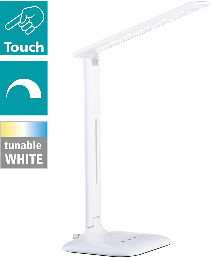 Load image into Gallery viewer, Candeeiro de secretária Eglo Caupo Branco 93965