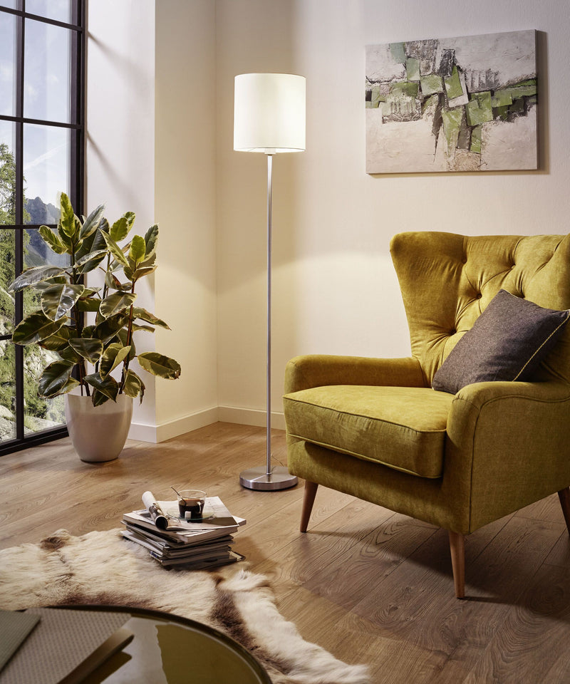 Load image into Gallery viewer, Candeeiro de Pé Eglo Pasteri Branco 95164