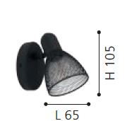 Load image into Gallery viewer, Projector eglo Carovigno Led 98621 Preto x1