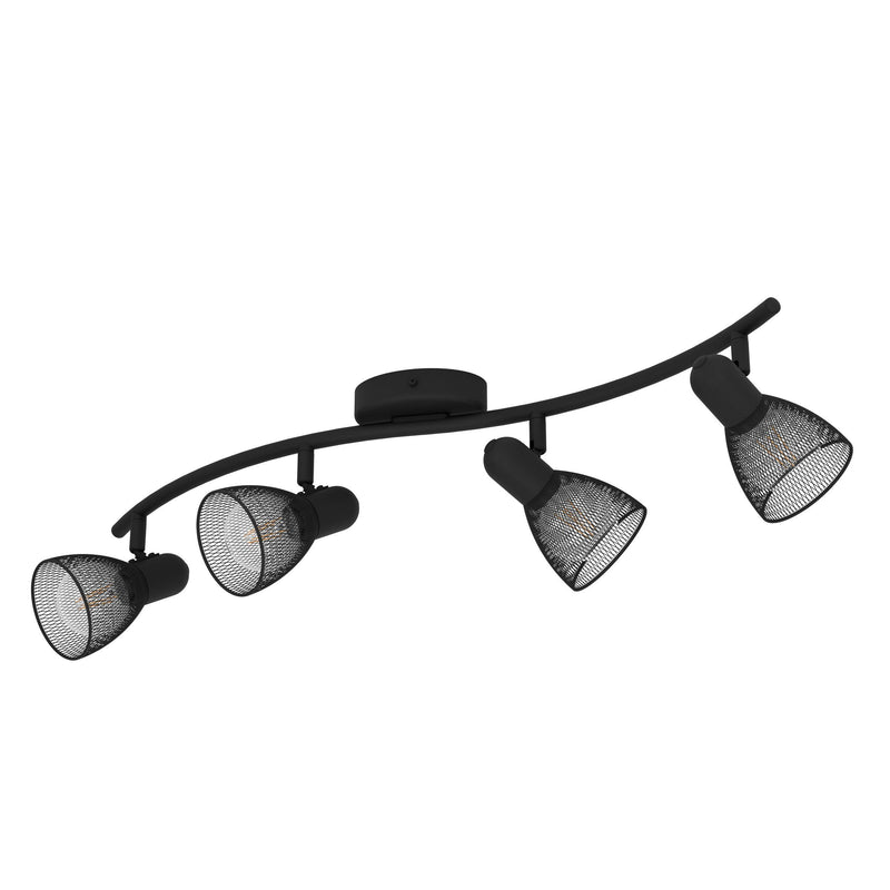 Load image into Gallery viewer, Projector eglo Carovigno Led 98623 Preto x3