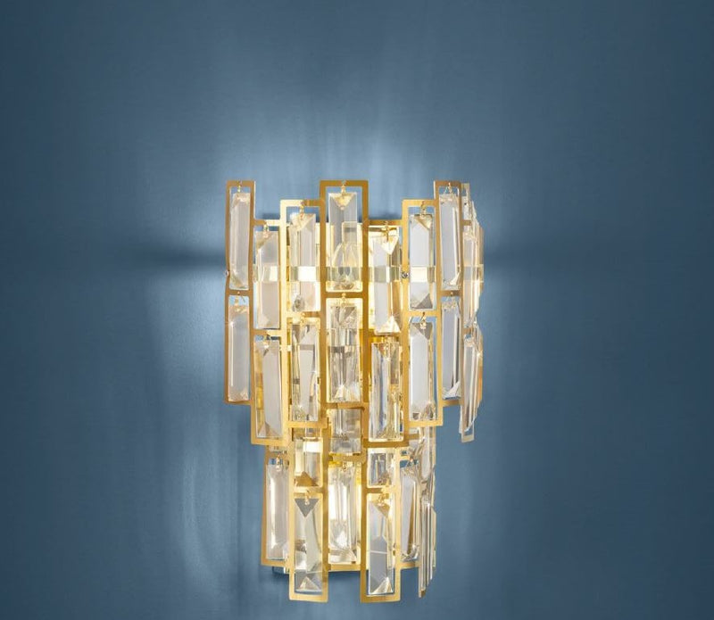 Carregue imagem no visualizador da galeriaAplique de Parede Eglo Calmeilles Dourado 39615