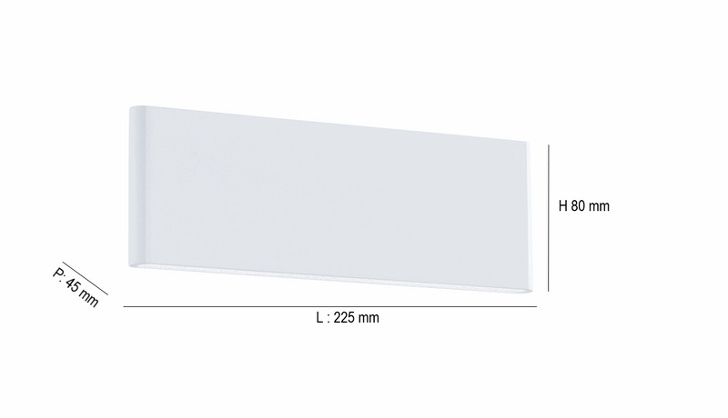 Load image into Gallery viewer, Aplique de Parede Eglo Climene 39265 Branco