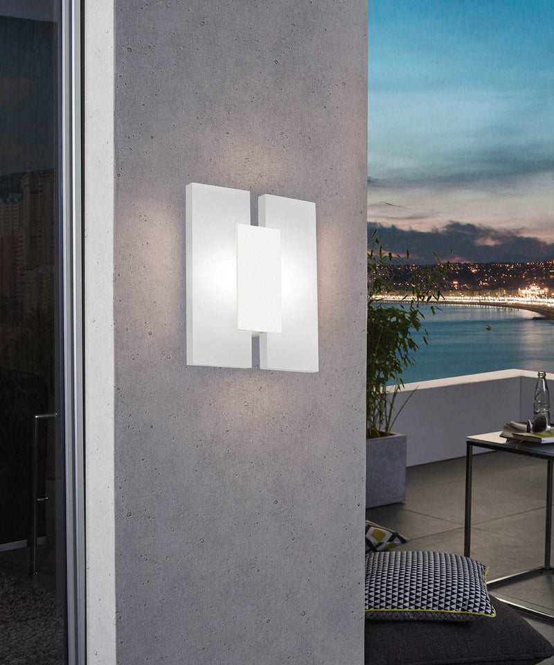 Carregue imagem no visualizador da galeriaAplique de Parede Eglo Metrass 2 Niquel 96043