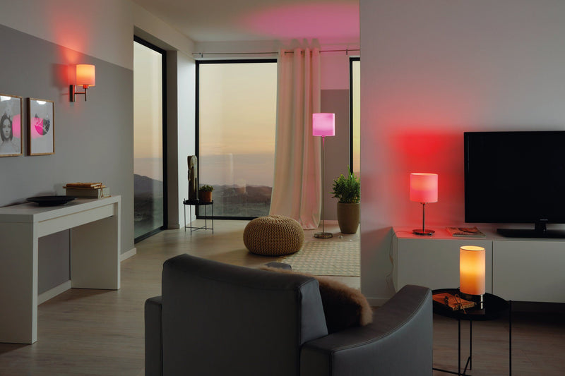 Load image into Gallery viewer, Aplique de Parede Eglo Pasteri Branco/cobre led 96484