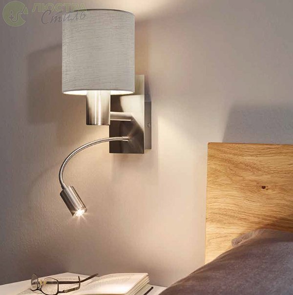 Load image into Gallery viewer, Aplique de Parede Pasteri Eglo Branco c/led 96477