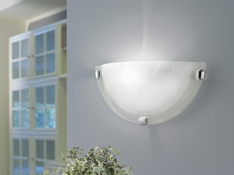 Carregue imagem no visualizador da galeriaAplique de Parede Salome Prata Eglo 7188