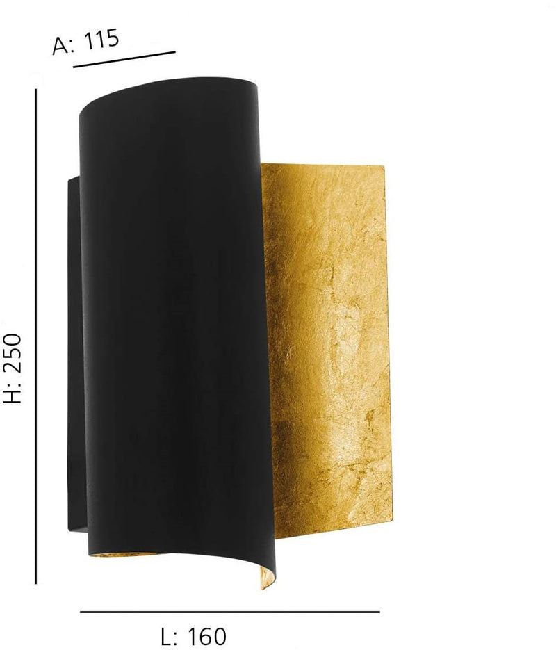 Load image into Gallery viewer, Aplique de parede Eglo Falicetto 98759