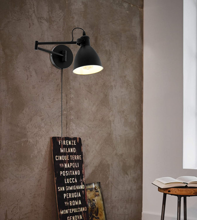 Load image into Gallery viewer, Aplique de parede Eglo SAN PERI 97886 Preto