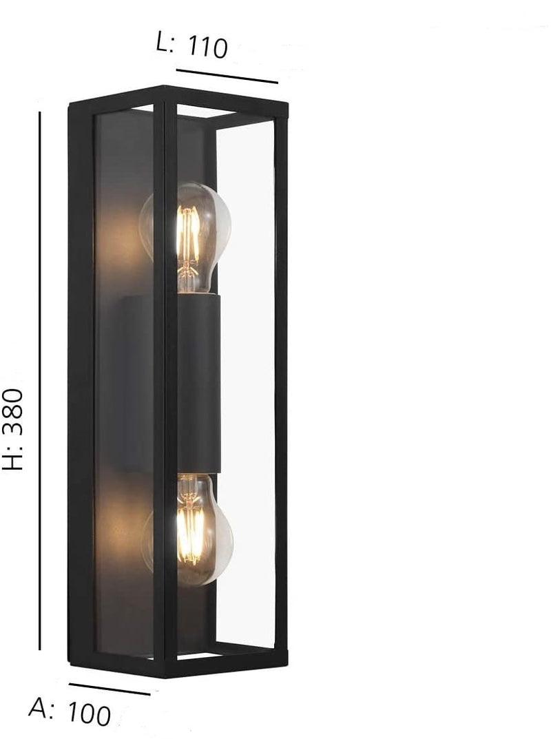 Load image into Gallery viewer, Aplique de parede IP44 Amezola Eglo 99124