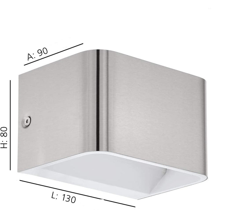 Load image into Gallery viewer, Aplique de parede Led sania 4 Eglo 98424