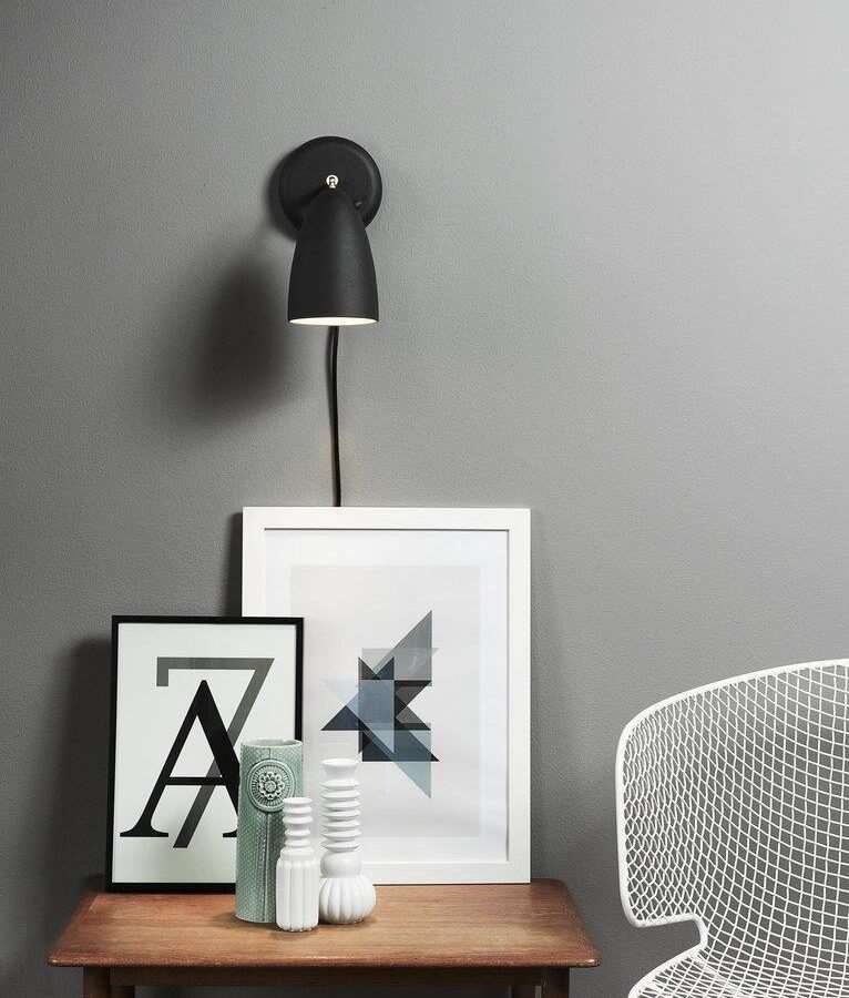 Cargue la imagen en el visor de la galería, APLIQUE DE PAREDE NORDLUX Nexus 2 preta 2020601003