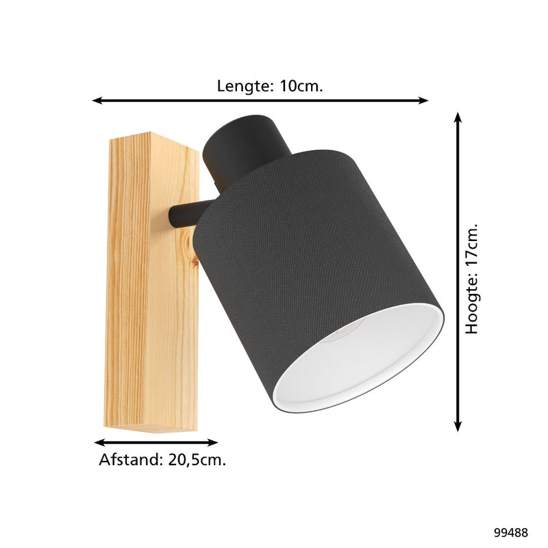 Cargue la imagen en el visor de la galería, Aplique de parede eglo batallas 99488