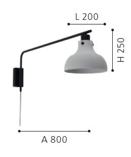 Carregue imagem no visualizador da galeriaAplique de parede vintage Matlock eglo 43843