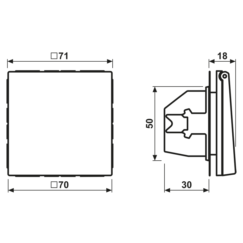 Cargue la imagen en el visor de la galería, Tomada SCHUKO® 16 A 250 V com Tampa Basculante Branco LS1521KIKLWW JUNG