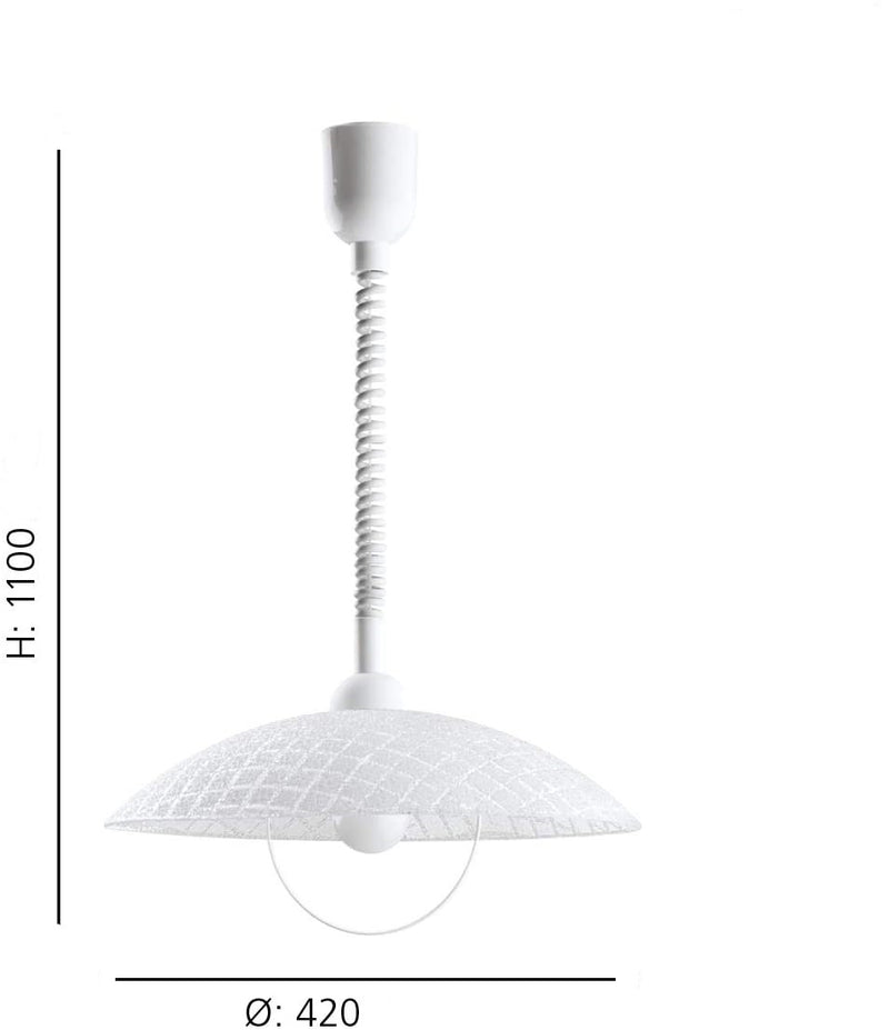 Load image into Gallery viewer, CANDEEIRO DE TECTO SUSPENSO EGLO ALVEZ 96474