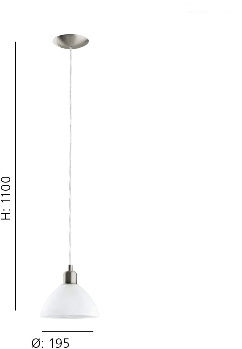 Load image into Gallery viewer, CANDEEIRO DE TECTO SUSPENSO EGLO BRENDA 87054