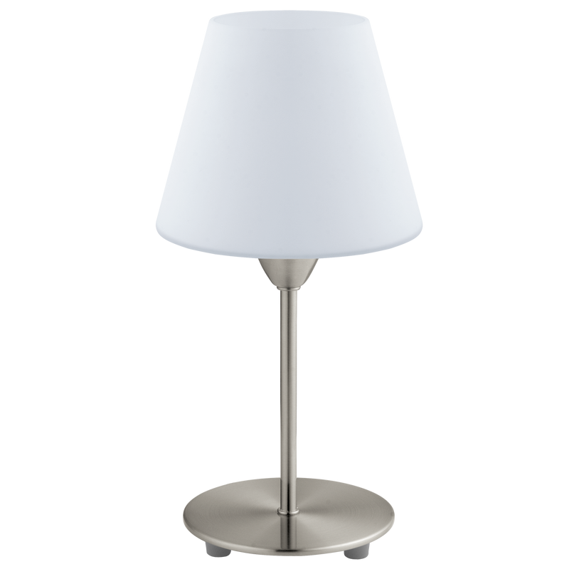 Chargez l'image dans la visionneuse de la galerie, Candeeiro de Mesa Eglo Damasco Niquel 95785