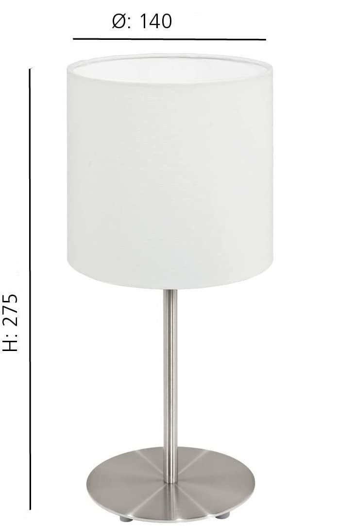 Load image into Gallery viewer, Candeeiro de Mesa Eglo Pasteri Branco 95725