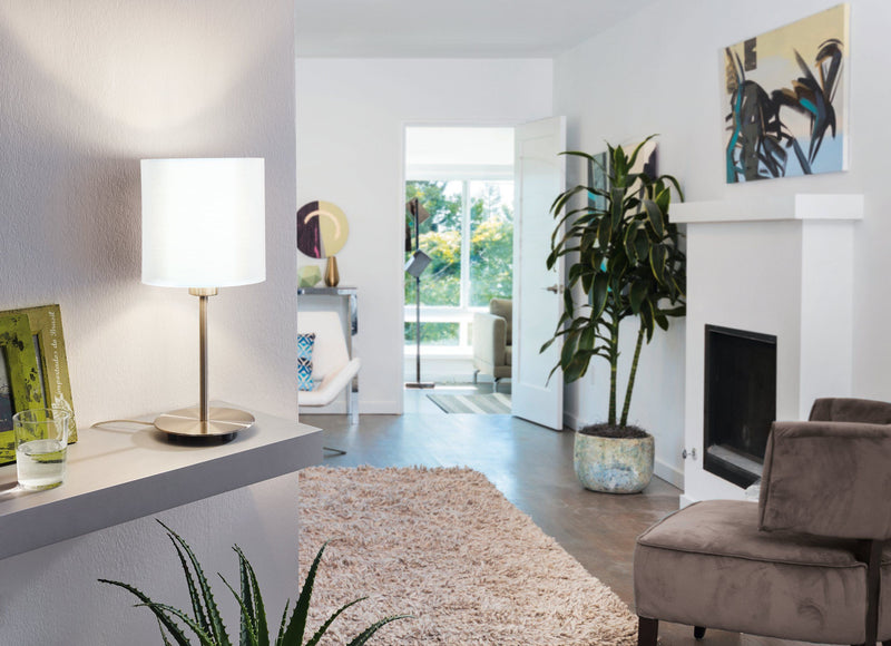 Load image into Gallery viewer, Candeeiro de Mesa Eglo Pasteri Branco 95725