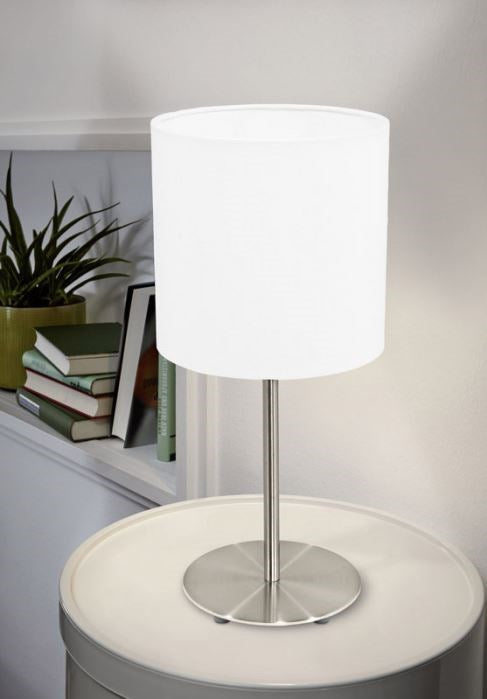 Load image into Gallery viewer, Candeeiro de Mesa Eglo Pasteri Branco 95725