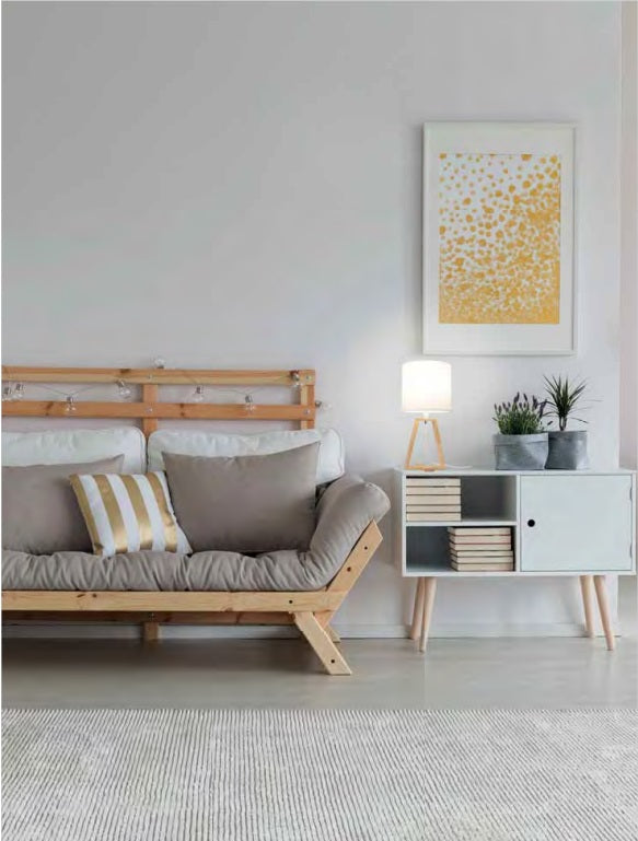 Carregue imagem no visualizador da galeriaCandeeiro de Mesa Forlight Nuts Branco DE-0020-BLA