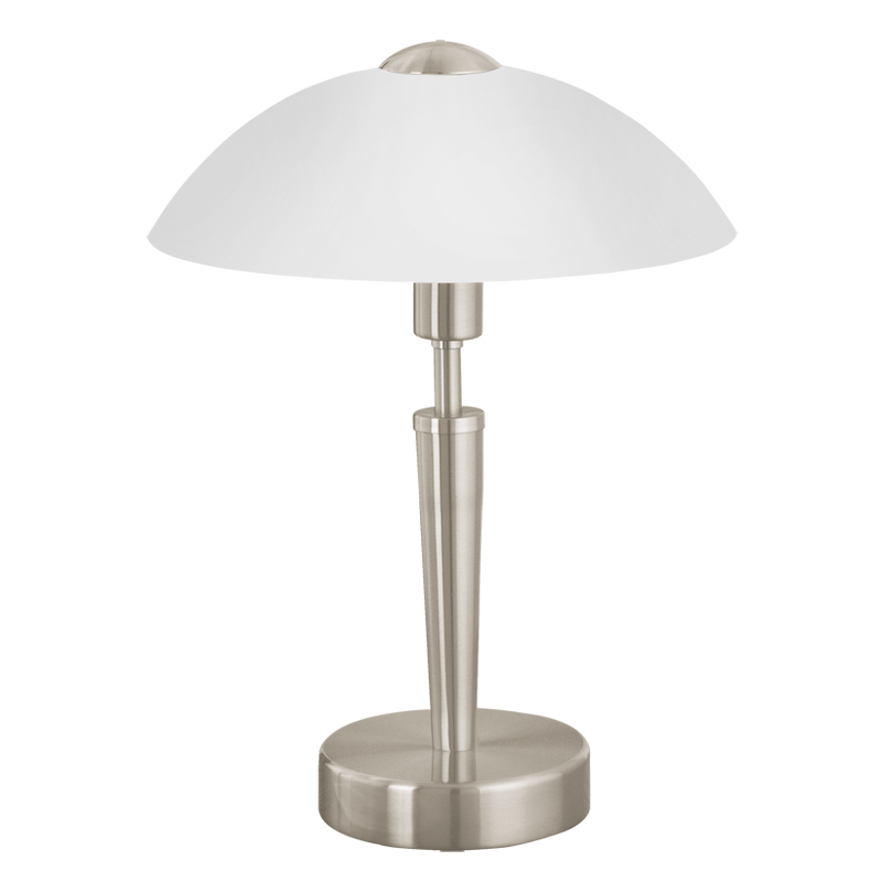 Load image into Gallery viewer, Candeeiro de Mesa Solo 1 Niquel Eglo 85104