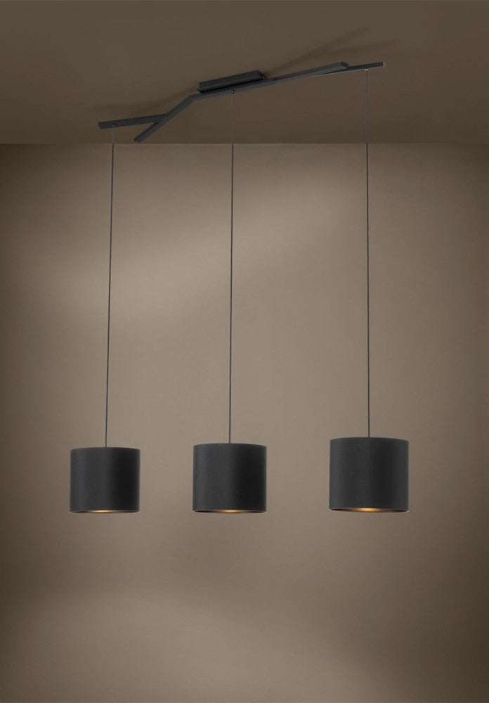 Cargue la imagen en el visor de la galería, Candeeiro de Tecto Suspenso Eglo Balnario 39886