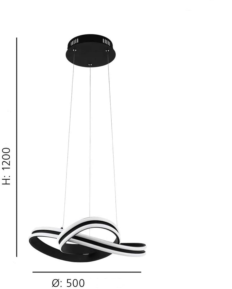 Load image into Gallery viewer, Candeeiro de Tecto Suspenso Eglo Corredera 99249