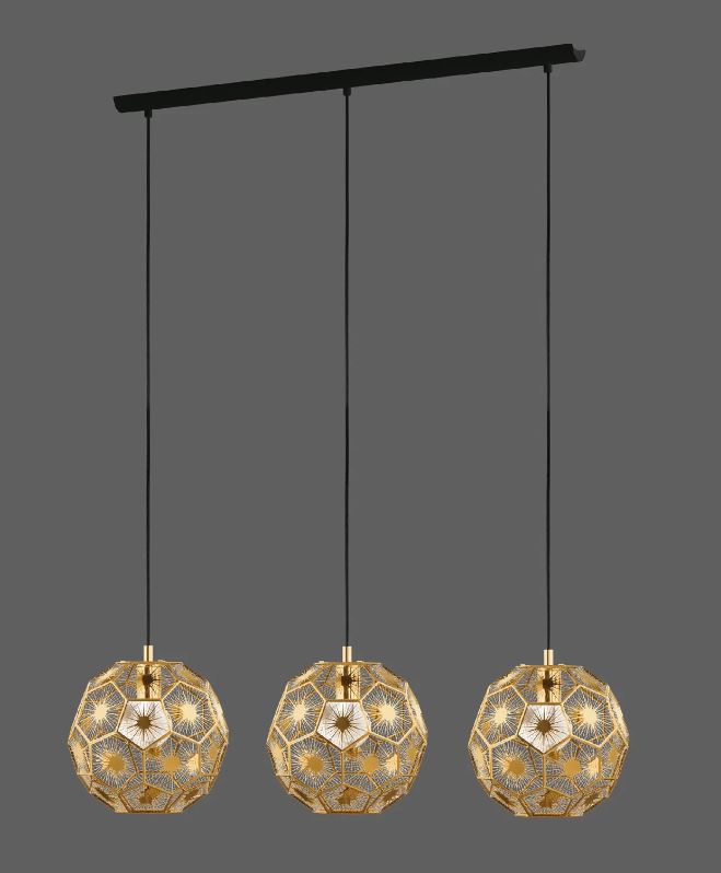 Load image into Gallery viewer, Candeeiro de Tecto Suspenso Eglo Skoura 39757