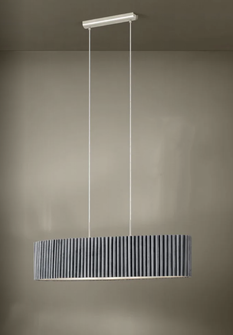 Load image into Gallery viewer, Candeeiro de Tecto Suspenso Eglo Tamaresco Cinza 39773