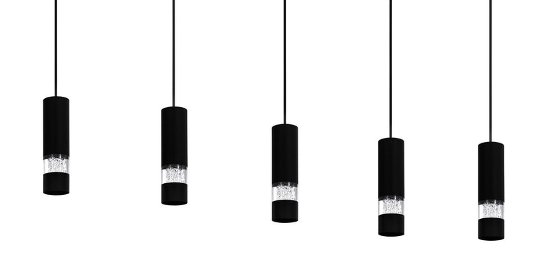 Cargue la imagen en el visor de la galería, Candeeiro de Tecto Suspenso Moderno Eglo Bernabeta 39706