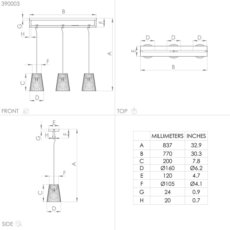 Load image into Gallery viewer, Candeeiro de Tecto Suspenso Moderno Eglo bogota 390003