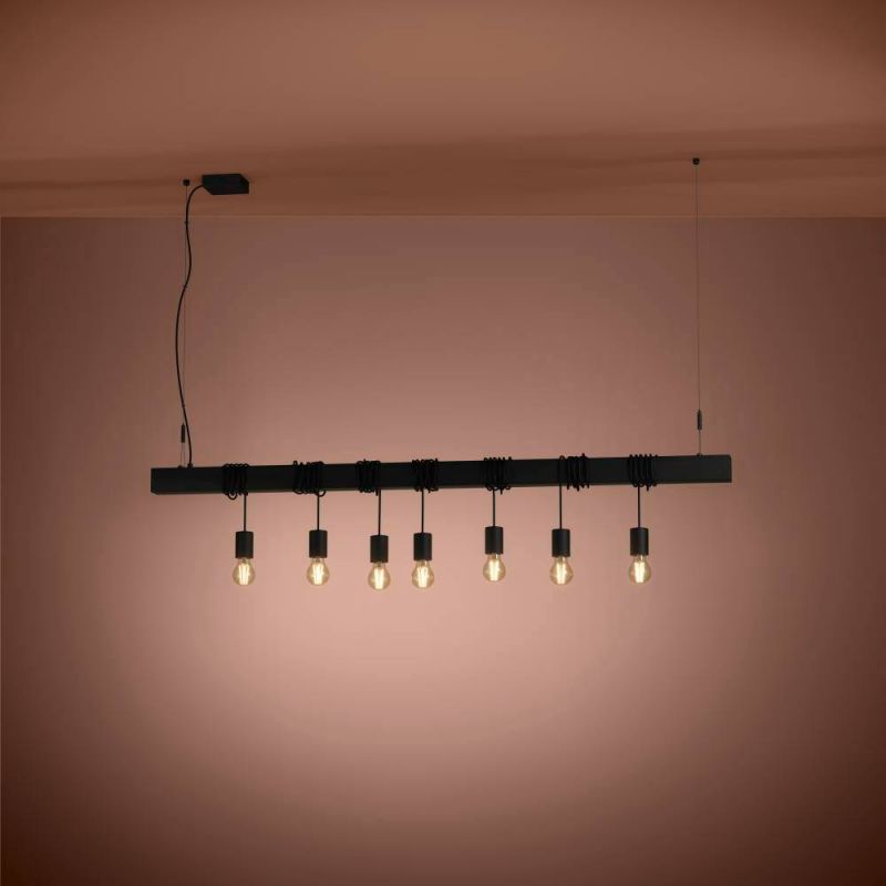 Carregue imagem no visualizador da galeriaCandeeiro de Tecto Suspenso Vintage Eglo townshend b 39938