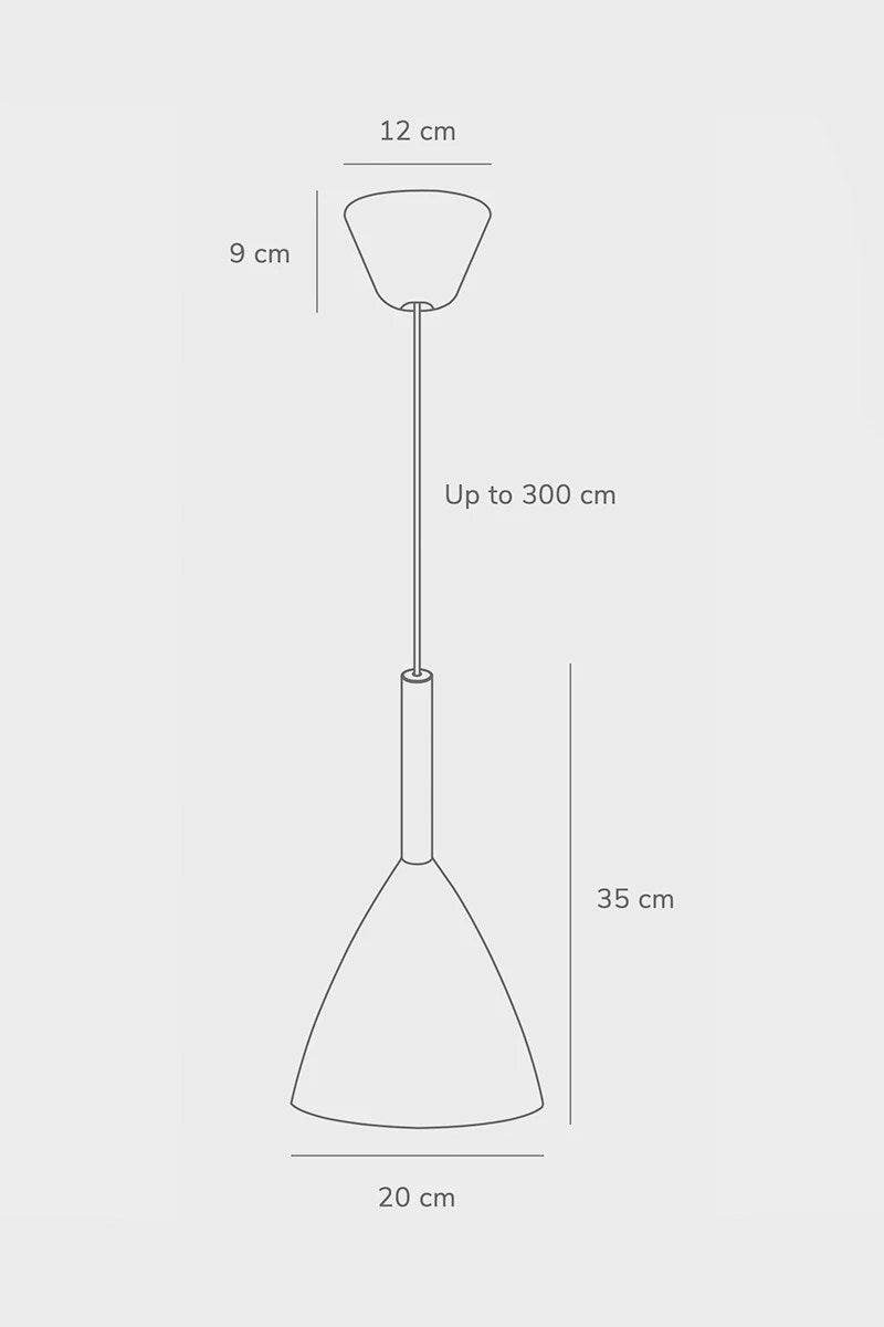 Carregue imagem no visualizador da galeriaCANDEEIRO DE TETO SUSPENSO PURE 20 CINZA 43293010