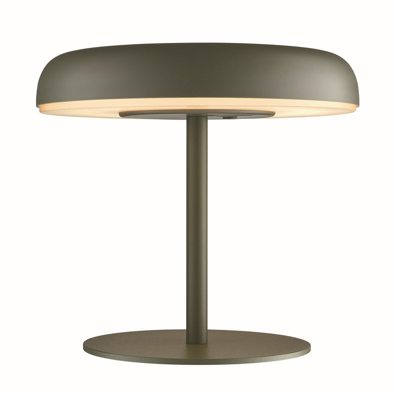 Carregue imagem no visualizador da galeriaCandeeiro de mesa portátil a bateria solar, sem fios, verde, exterior e interior - Elmer - Nordlux