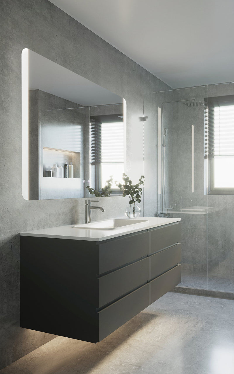 Load image into Gallery viewer, Espelho com luz para casa de banho eglo buenavista2 99854