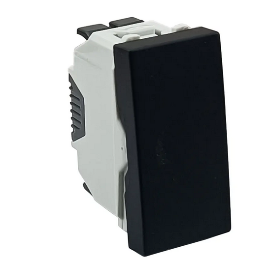 Load image into Gallery viewer, BOTÃO_BASCULANTE_EFAPEL_45161_SPM_PRETO_MATE_SERIE_45_SIZA_VIEIRA