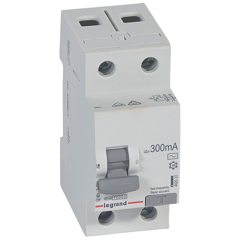 Load image into Gallery viewer, INTERRUPTOR DIFERENCIAL 2P 40A 300mA AC LEGRAND 402033