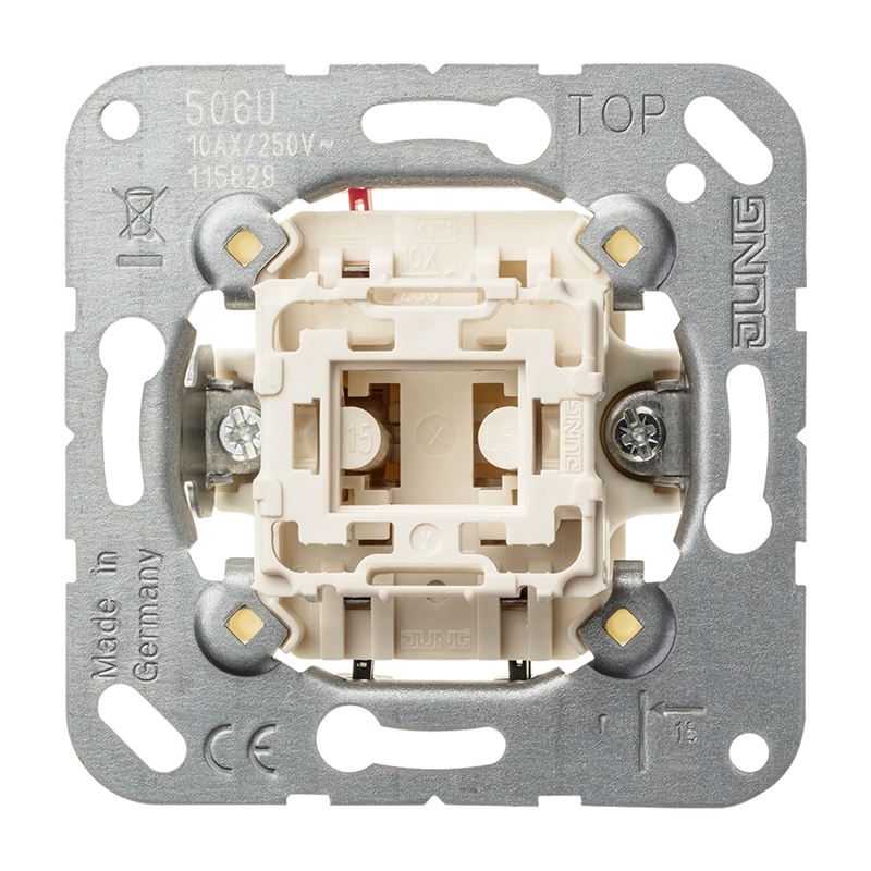 Load image into Gallery viewer, Interruptor Comutador 10 AX 250 V~ 506 U JUNG