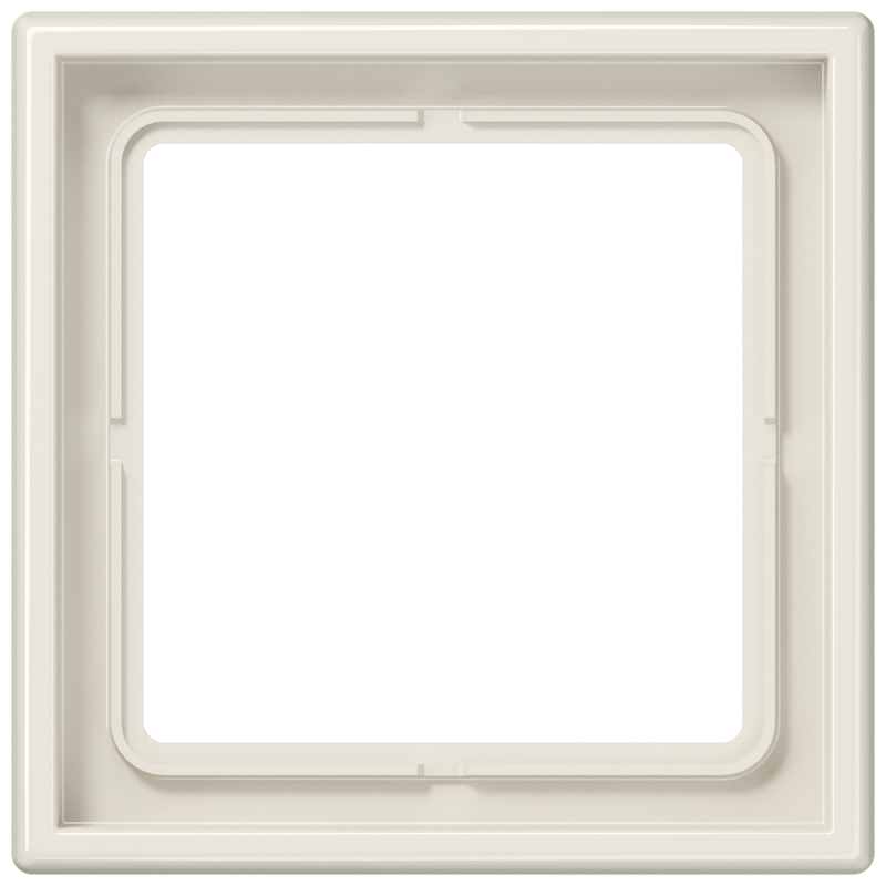 Carregue imagem no visualizador da galeriaAro simples com acabamento marfim, LS 990 - JUNG