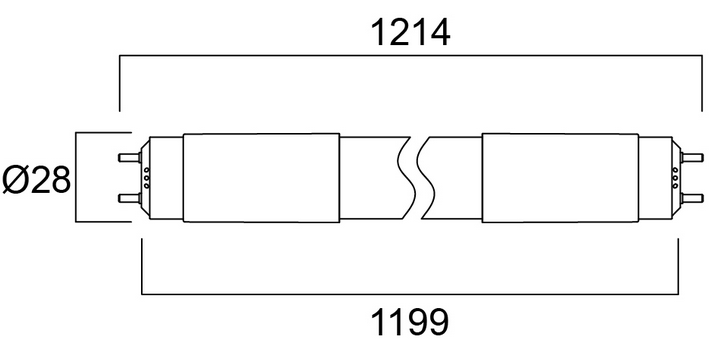 Carregue imagem no visualizador da galeriaLAMPADA LED T8 SYLVANIA 1800Lm 17.5W 4000K 1200mm