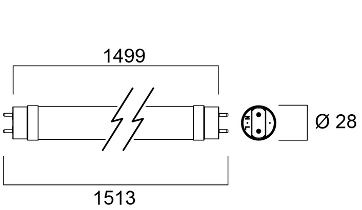 Load image into Gallery viewer, LAMPADA LED T8 SYLVANIA TOLEDO 2300Lm 24W 6500K 1500mm