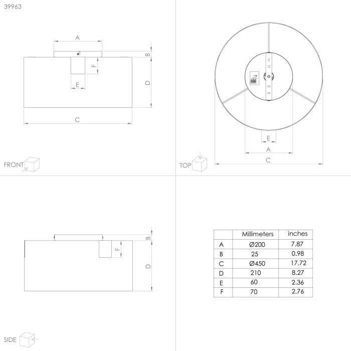 Load image into Gallery viewer, Plafon Eglo Tortola 1 Preto - 39963