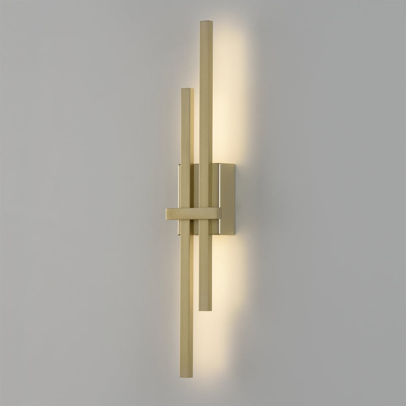 Load image into Gallery viewer, Gold LED Wall Light - Adjustable Color Temperature