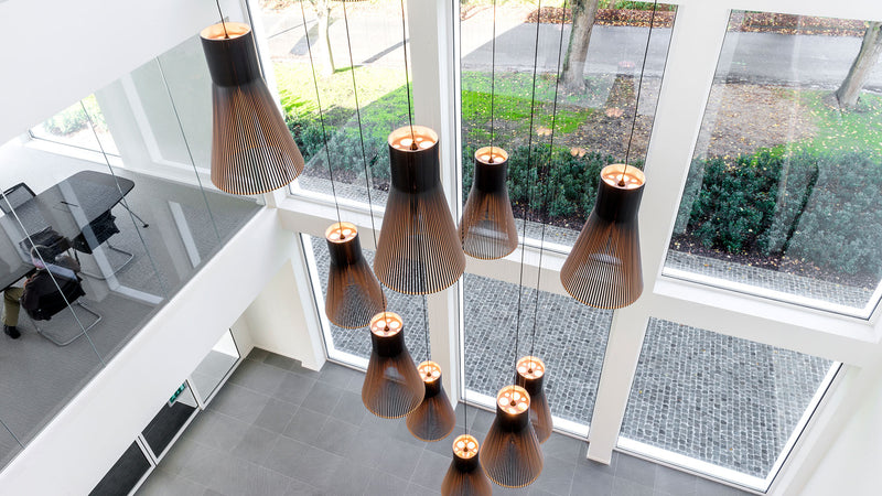 Carregue imagem no visualizador da galeriaCandeeiro de madeira de teto Magnum 4202 - Secto Design