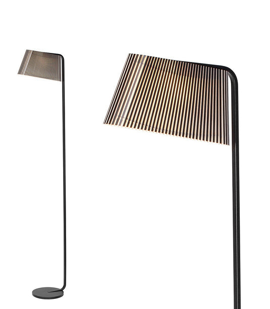 Owalo 7010 wooden floor lamp - Secto Design