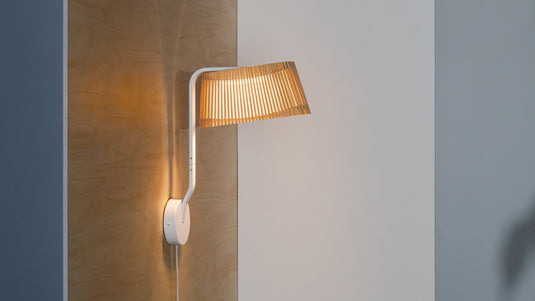 Owalo 7030 wooden wall lamp - Secto Design