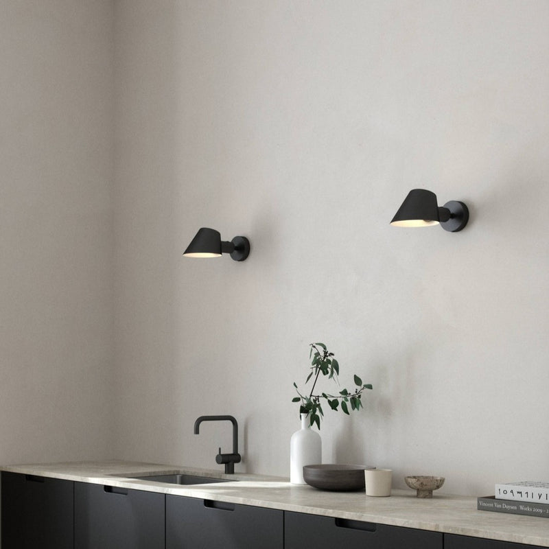 Chargez l'image dans la visionneuse de la galerie, Applique murale Nordlux Stay Short en noir